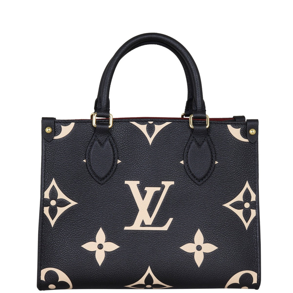 Louis Vuitton OnTheGo PM Monogram Empreinte Giant Bicolour