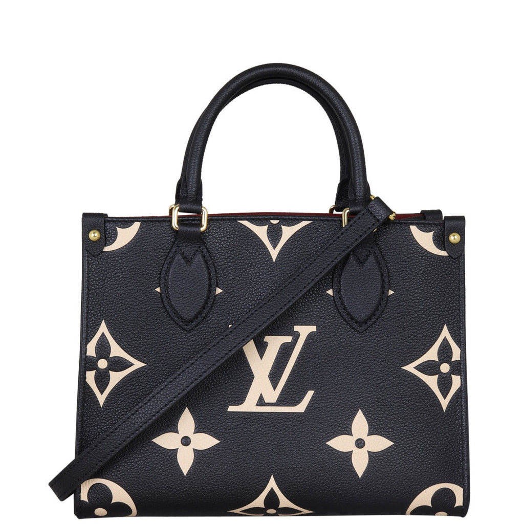 Louis Vuitton OnTheGo PM Monogram Empreinte Giant Bicolour