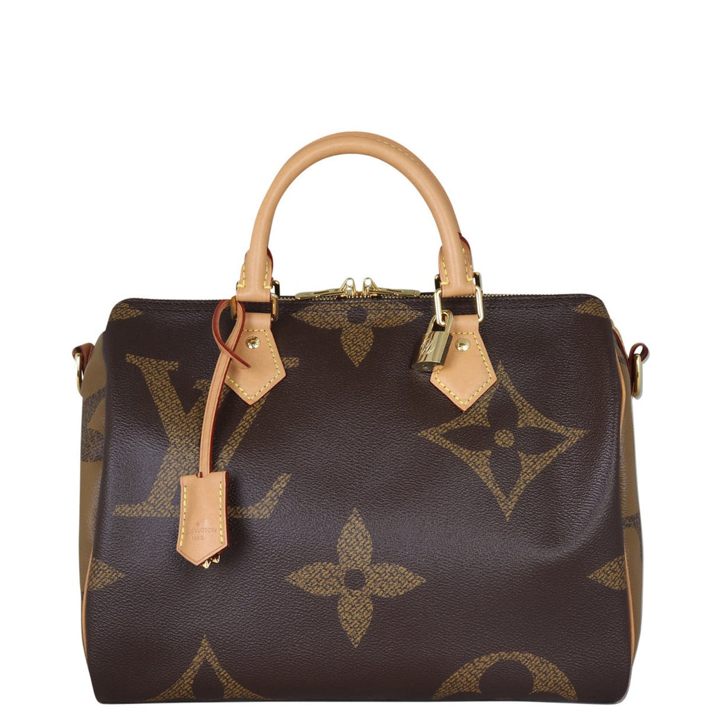 Louis Vuitton Speedy 30 Bandouliere Monogram Reverse Giant