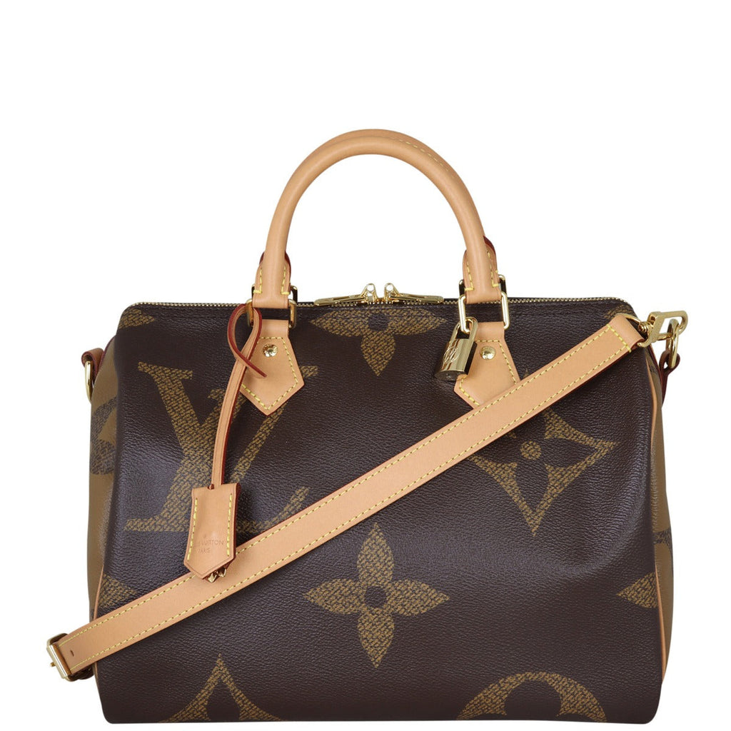 Louis Vuitton Speedy 30 Bandouliere Monogram Reverse Giant