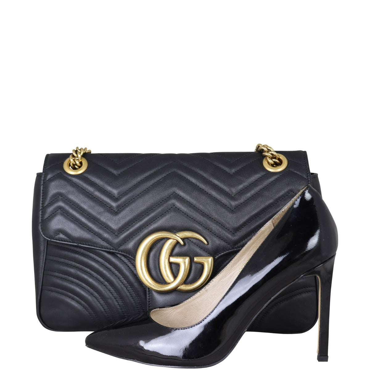 Gucci GG Marmont Matelasse Medium Shoulder Bag