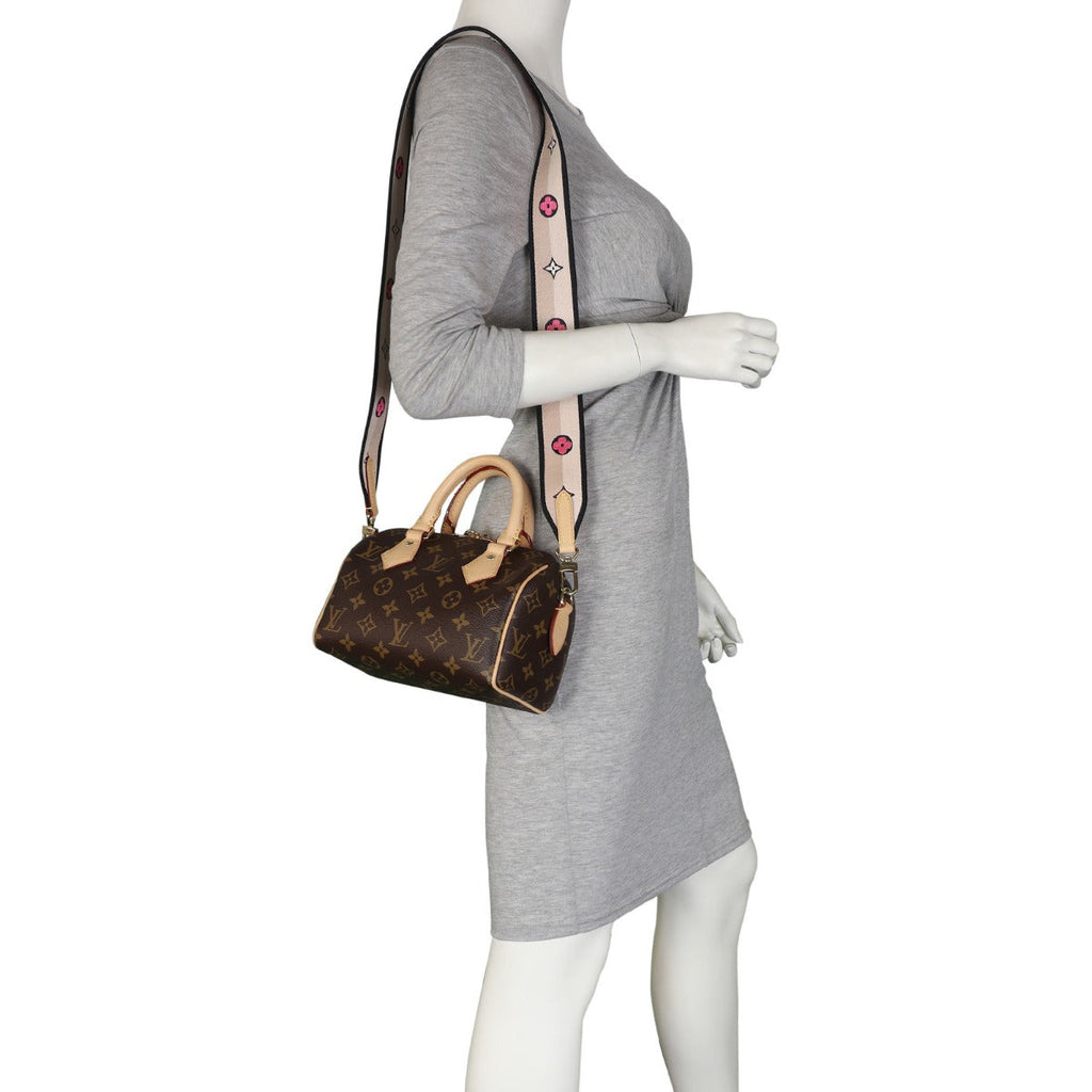 Louis Vuitton Speedy 20 Bandouliere Monogram with Embroidered Strap