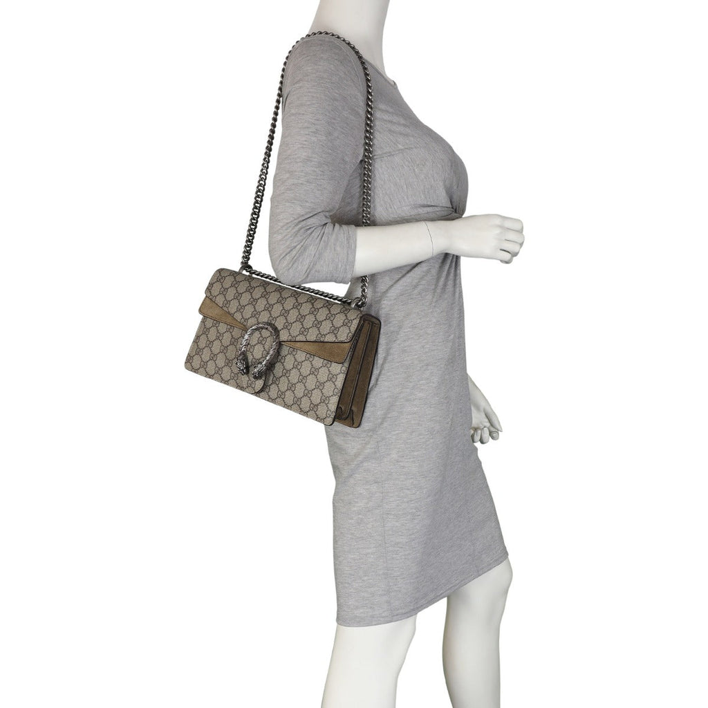 Gucci Dionysus GG Supreme Small Shoulder Bag