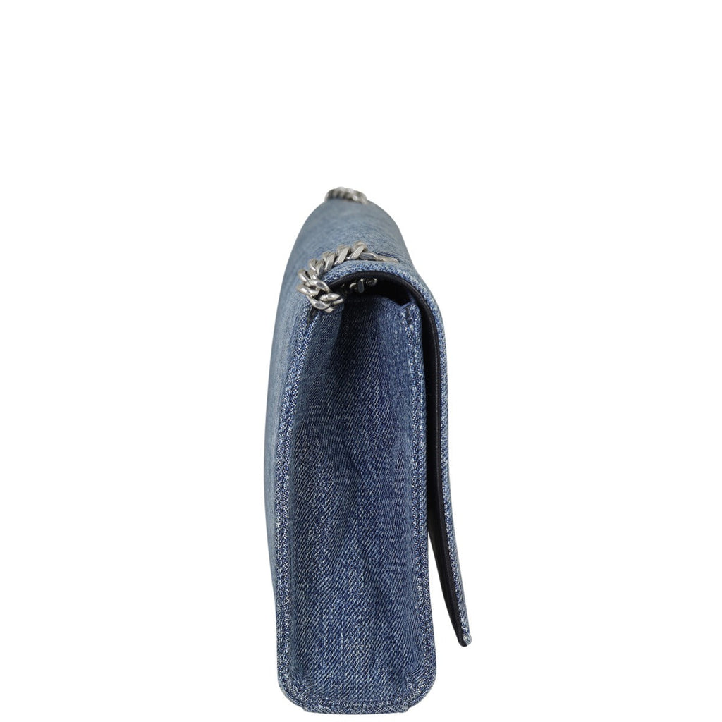 Saint Laurent Kate Chain Bag Medium Denim