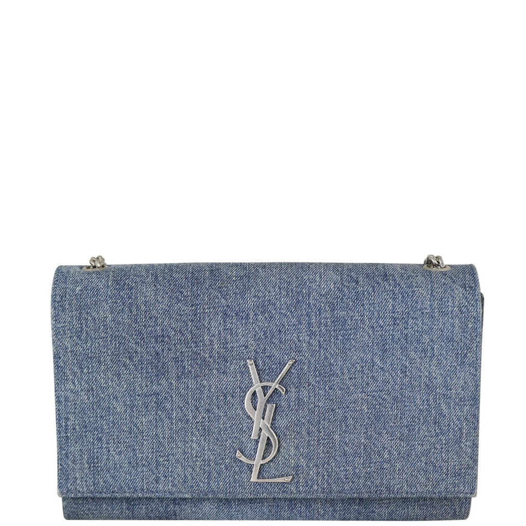 Saint Laurent Kate Chain Bag Medium Denim
