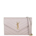 Saint Laurent Cassandre Envelope Chain Wallet