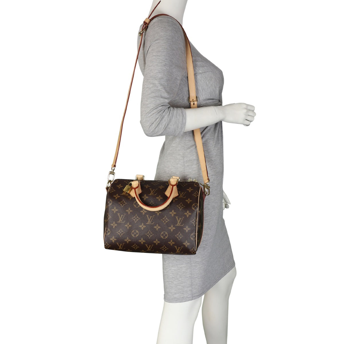 Louis Vuitton Speedy 25 Bandouliere Monogram