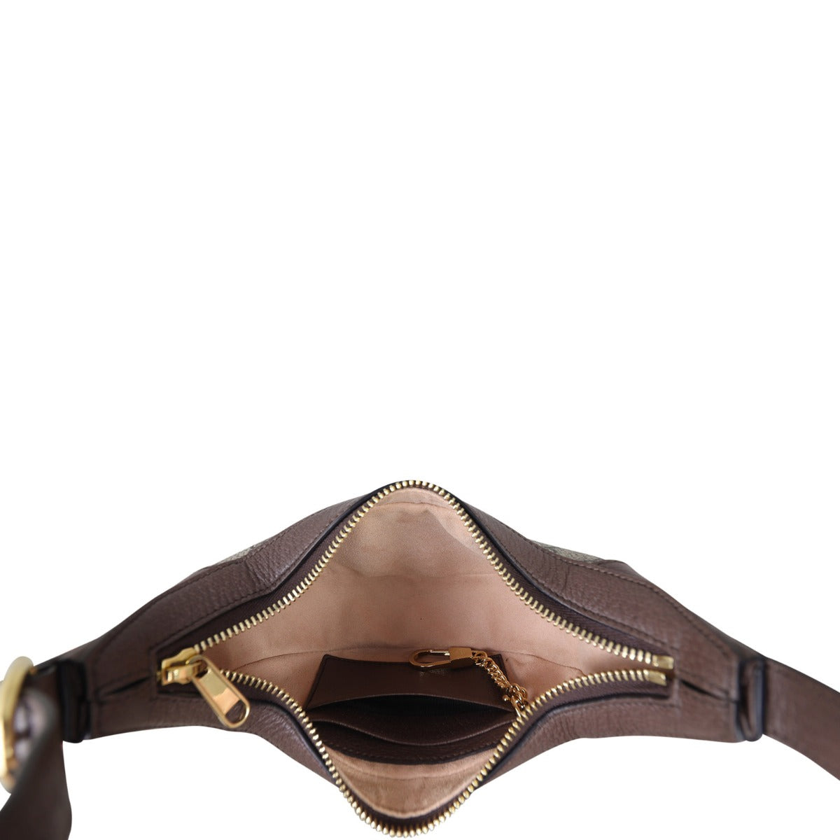 Gucci Ophidia GG Supreme Mini Crescent Shoulder Bag
