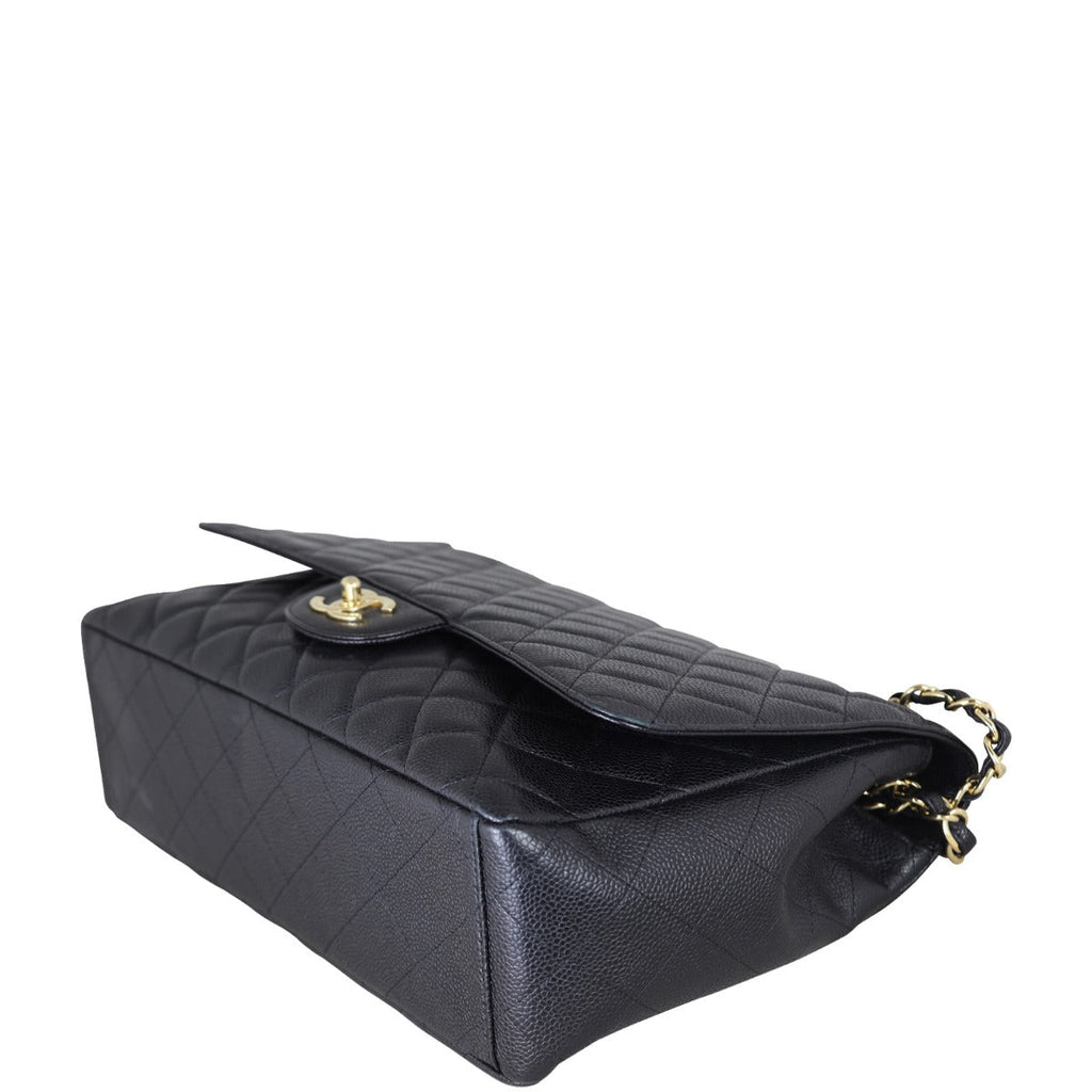 Chanel Classic Single Flap Maxi | Black