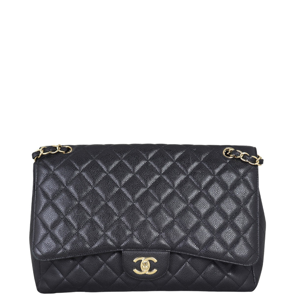 Chanel Classic Single Flap Maxi | Black