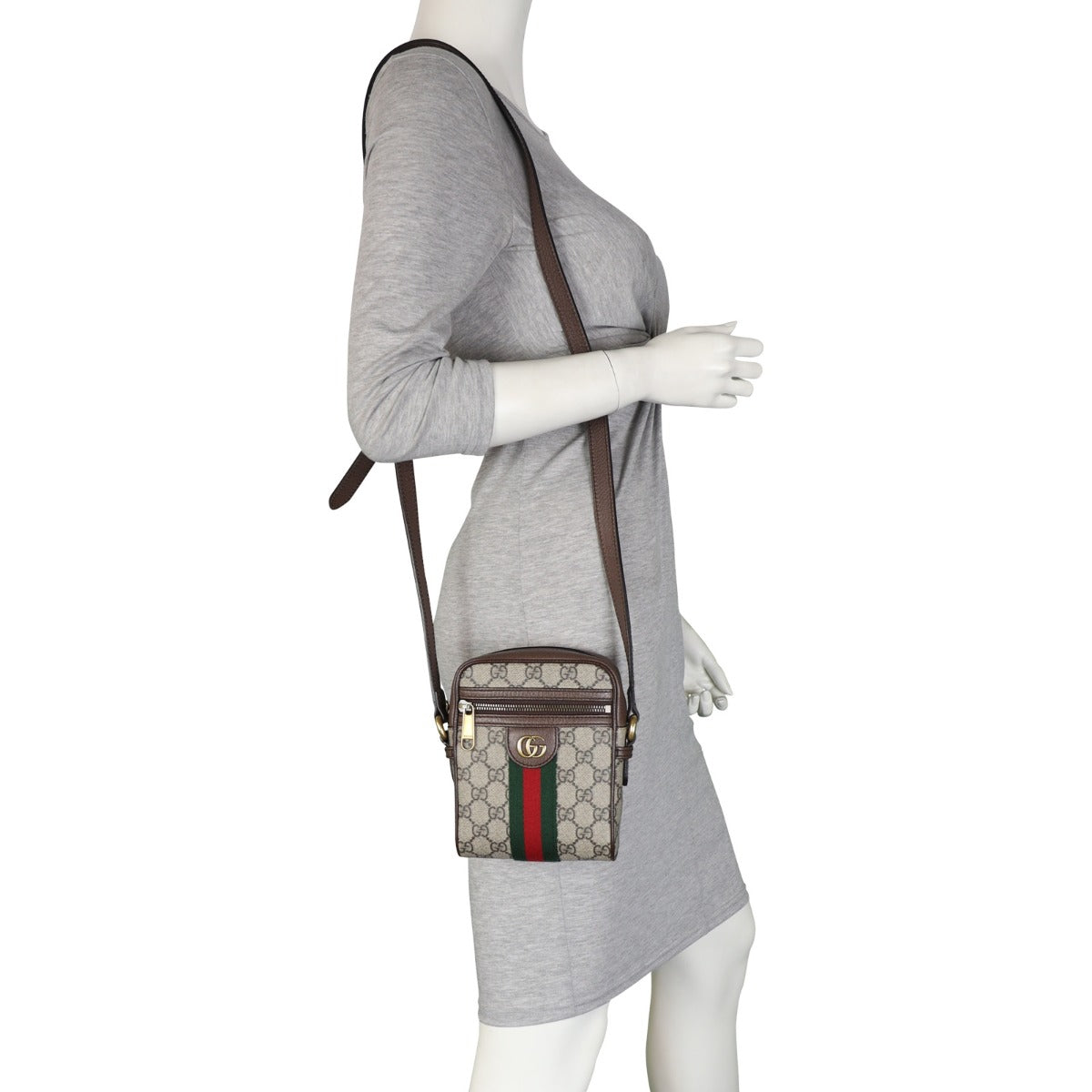 Gucci GG Supreme Ophidia Messenger Bag Mini