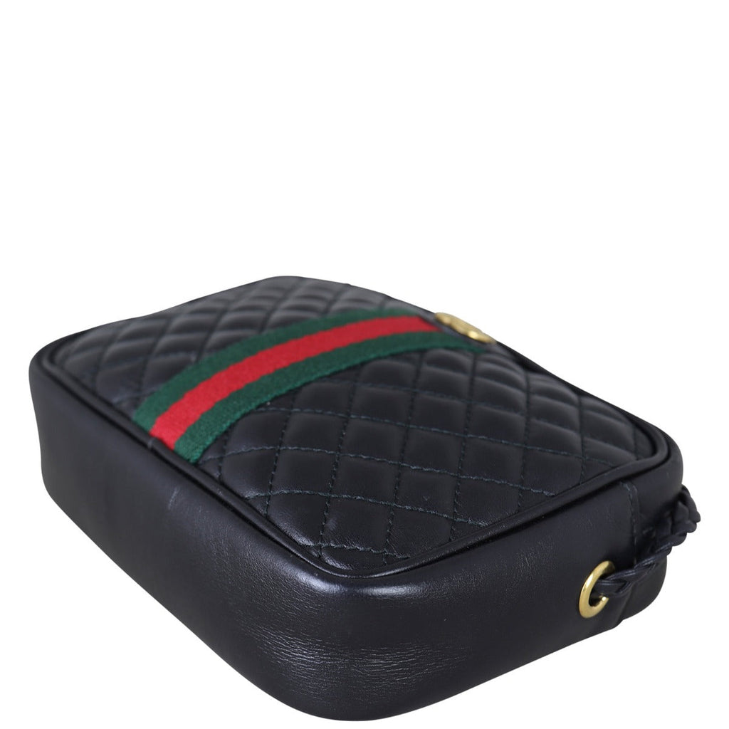 Gucci Web Trapuntata Mini GG Shoulder Bag