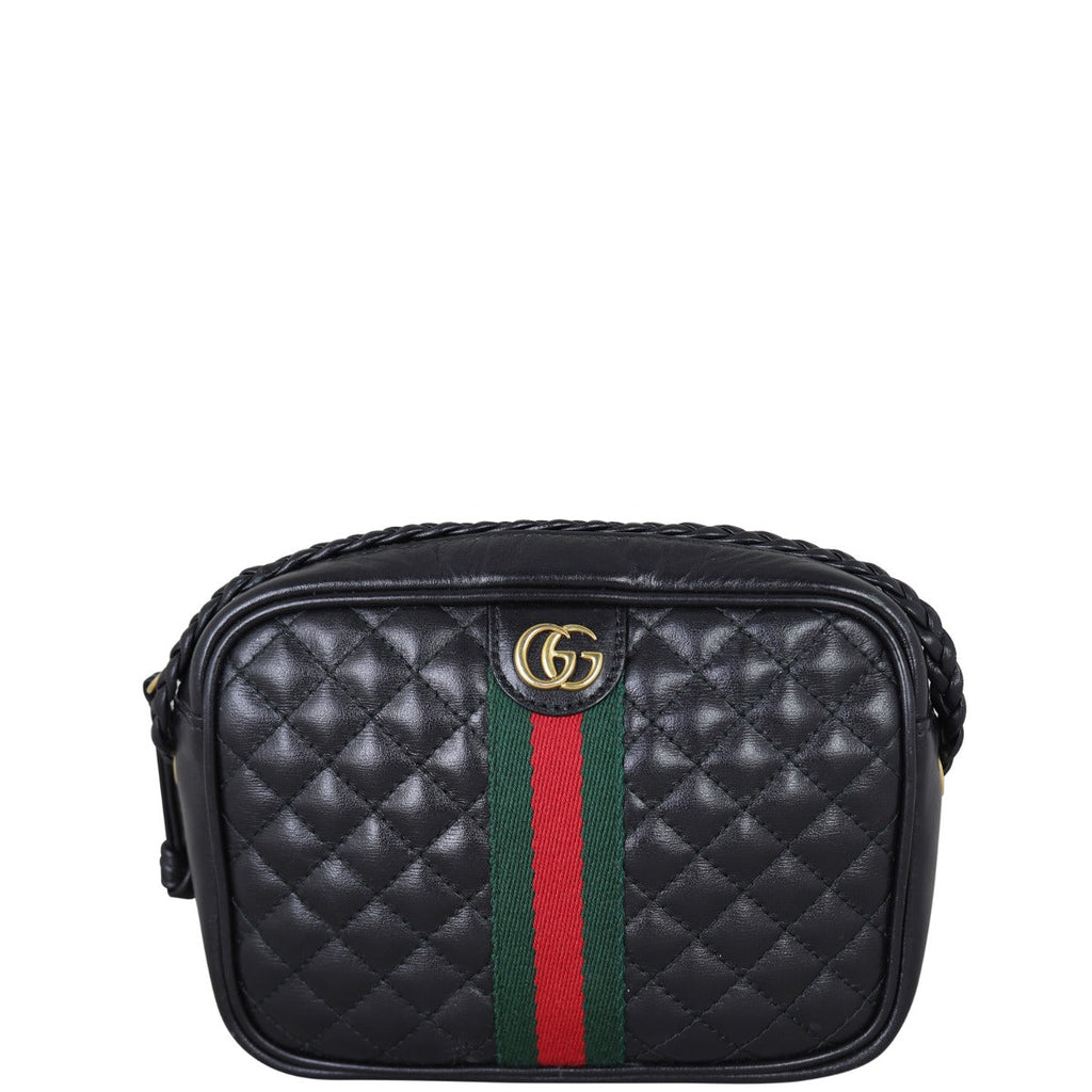 Gucci Web Trapuntata Mini GG Shoulder Bag