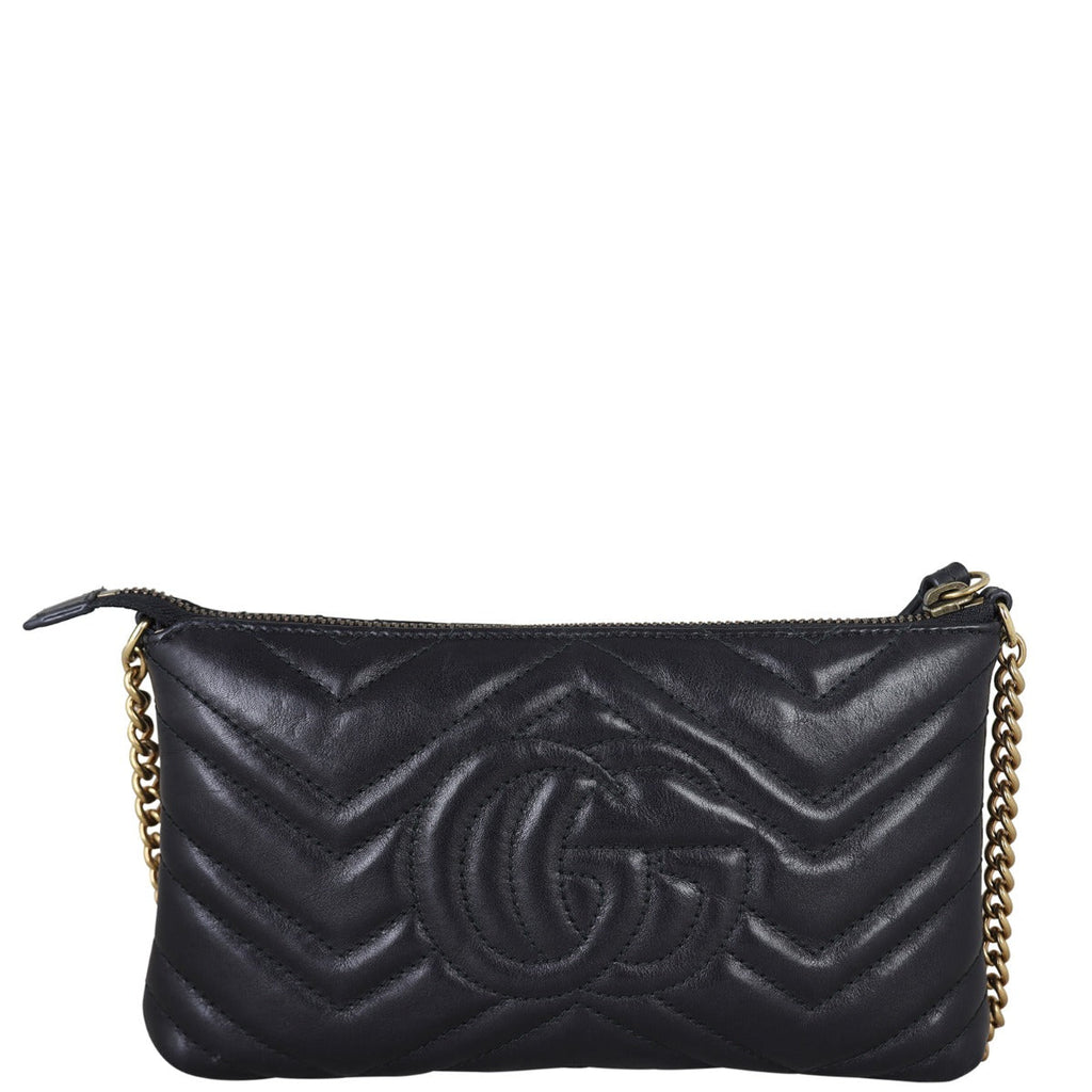 Gucci GG Marmont Matelasse Mini Chain Bag