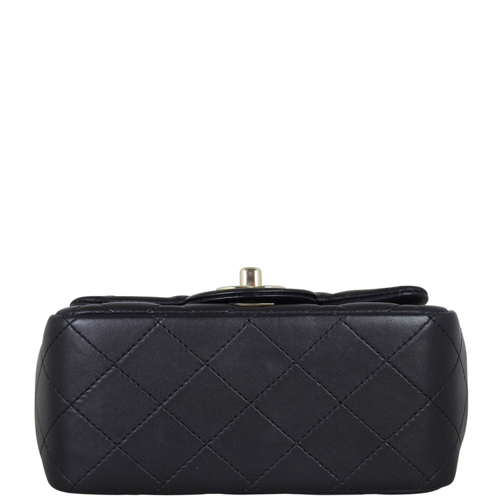 Chanel Classic Flap Mini Square | Black Lambskin GHW