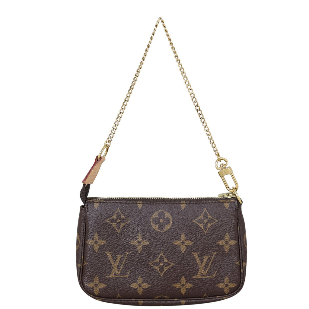 Louis Vuitton Mini Pochette Accessoires Monogram with Strap