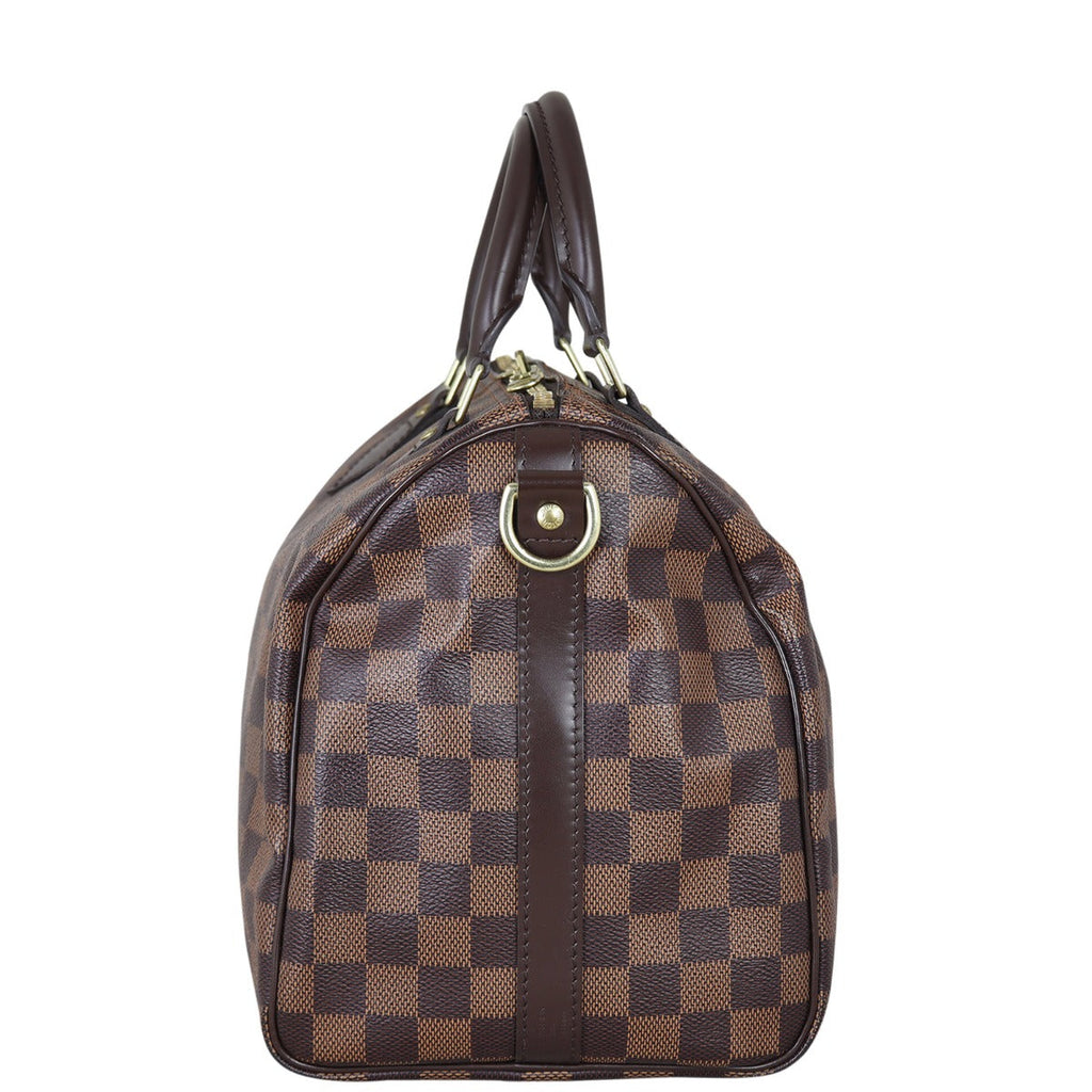 Louis Vuitton Speedy 30 Bandouliere Damier Ebene