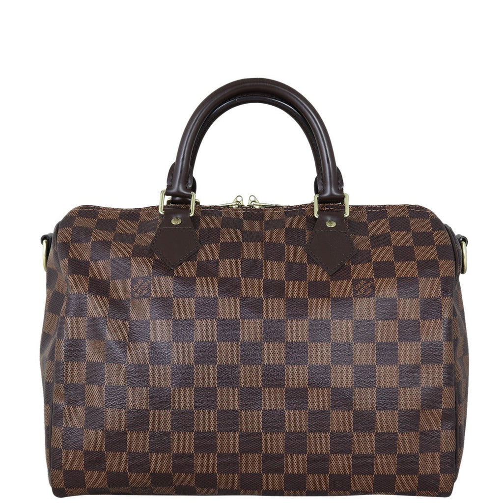 Louis Vuitton Speedy 30 Bandouliere Damier Ebene