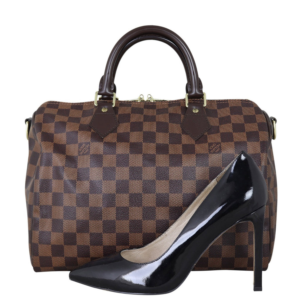 Louis Vuitton Speedy 30 Bandouliere Damier Ebene