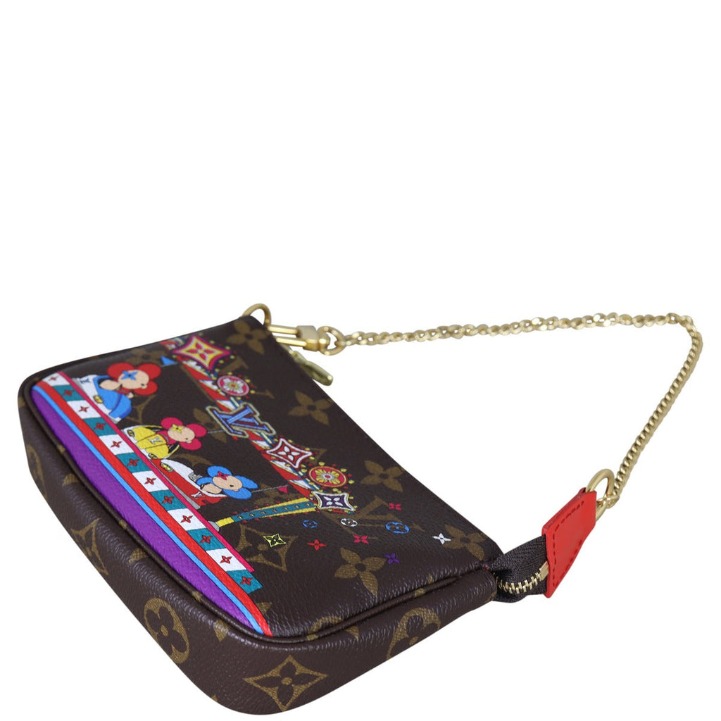 Louis Vuitton Mini Pochette Accessoires Monogram Vivienne Christmas 2020