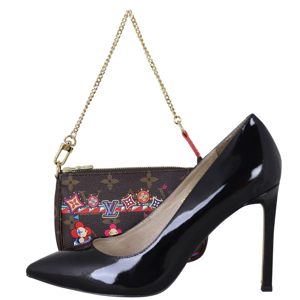 Louis Vuitton Mini Pochette Accessoires Monogram Vivienne Christmas 2020