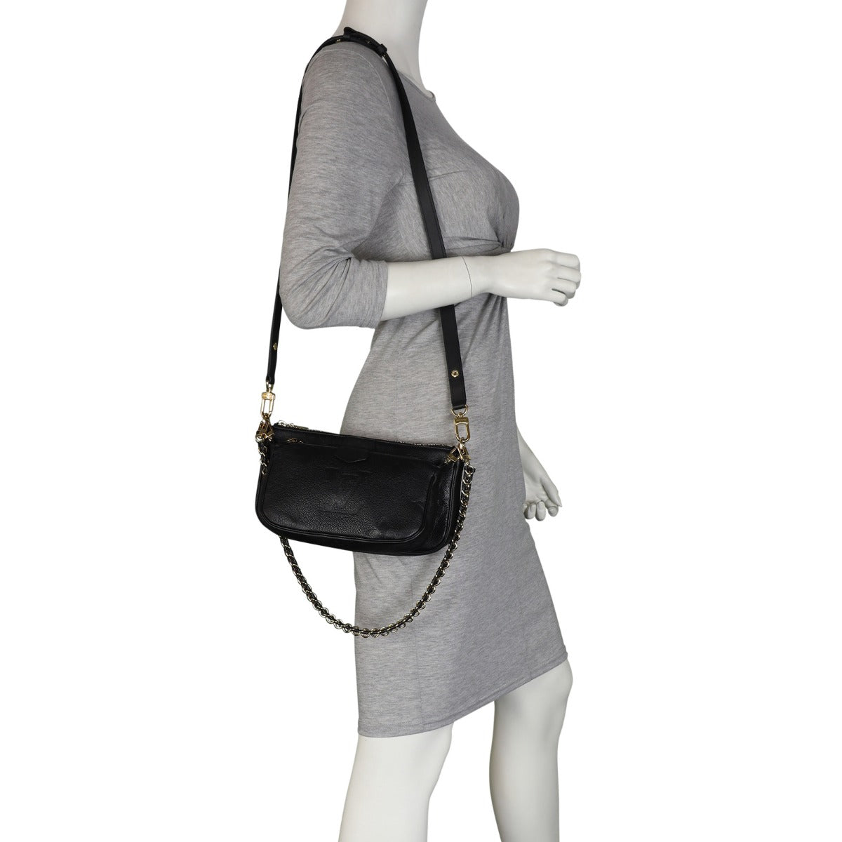 Louis Vuitton Multi Pochette Accessoires Monogram Empreinte