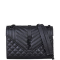 Saint Laurent Monogram Mix Matelasse Envelope Chain Bag Medium
