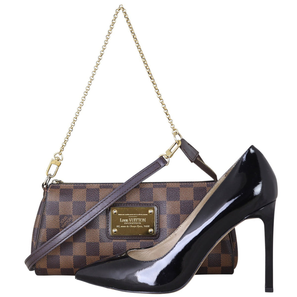 Louis Vuitton Eva Pochette Damier Ebene