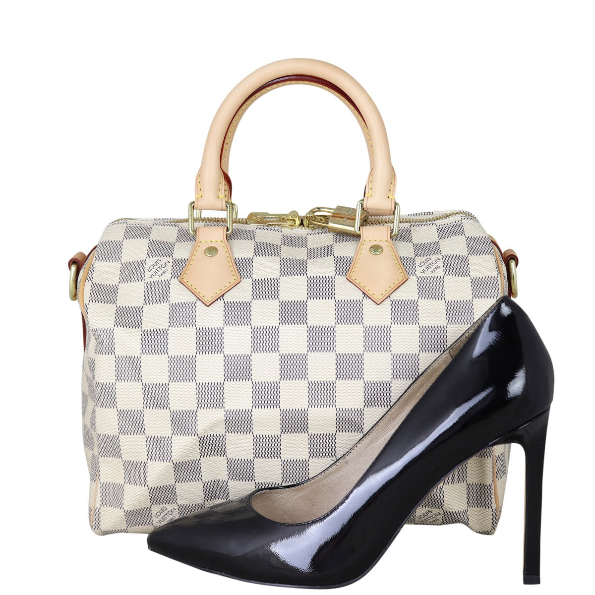 Louis Vuitton Speedy 25 Bandouliere Damier Azur