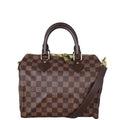 Louis Vuitton Speedy 25 Bandouliere Damier Ebene