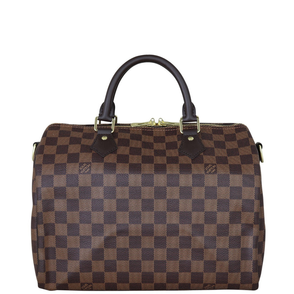 Louis Vuitton Speedy 30 Bandouliere Damier Ebene