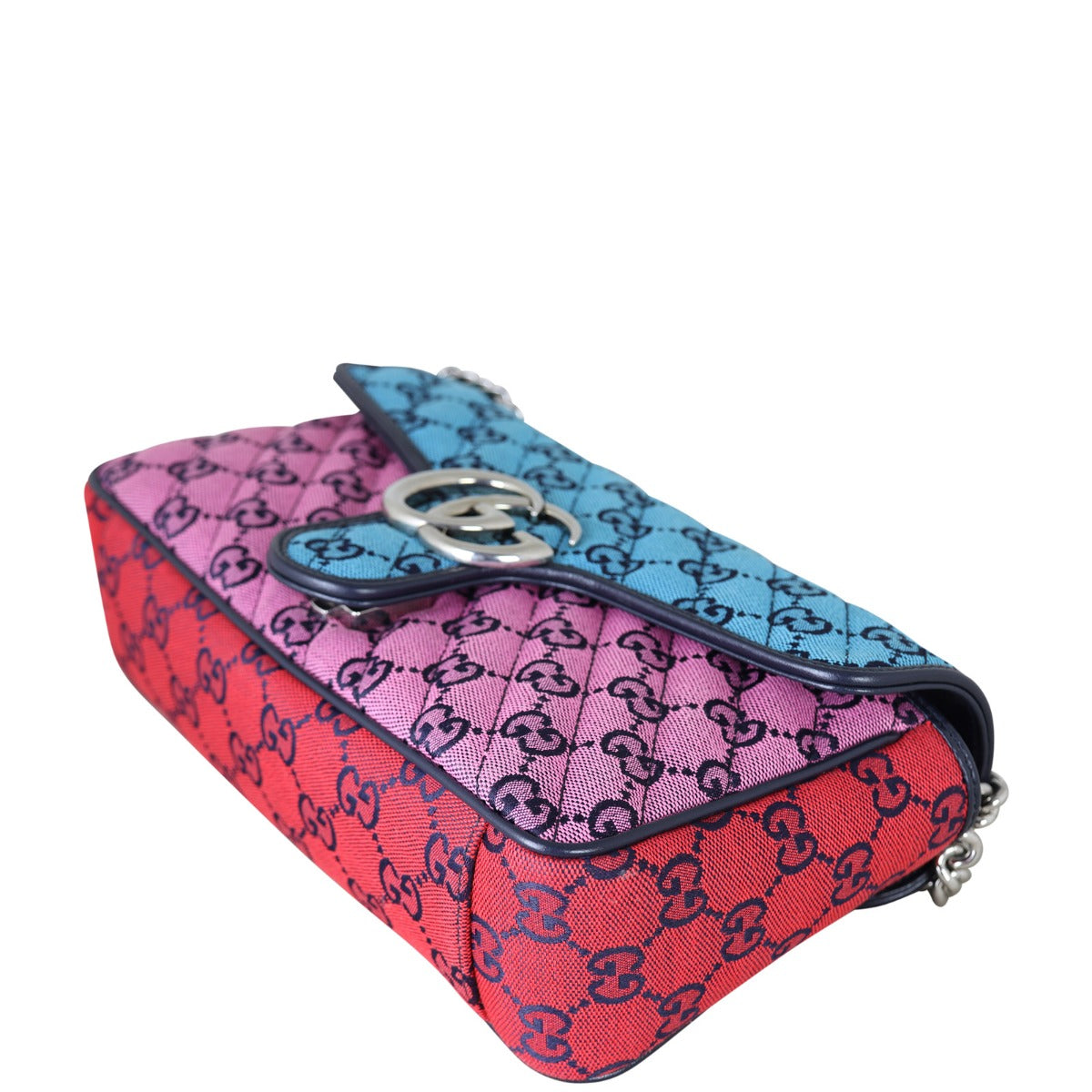 Gucci GG Marmont Matelasse Multicolour Small Shoulder Bag