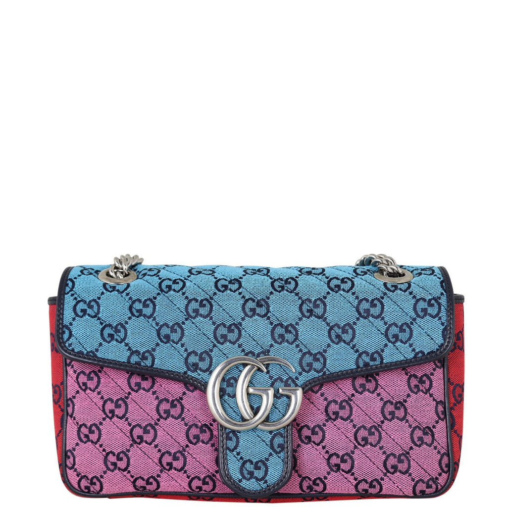 Gucci GG Marmont Matelasse Multicolour Small Shoulder Bag