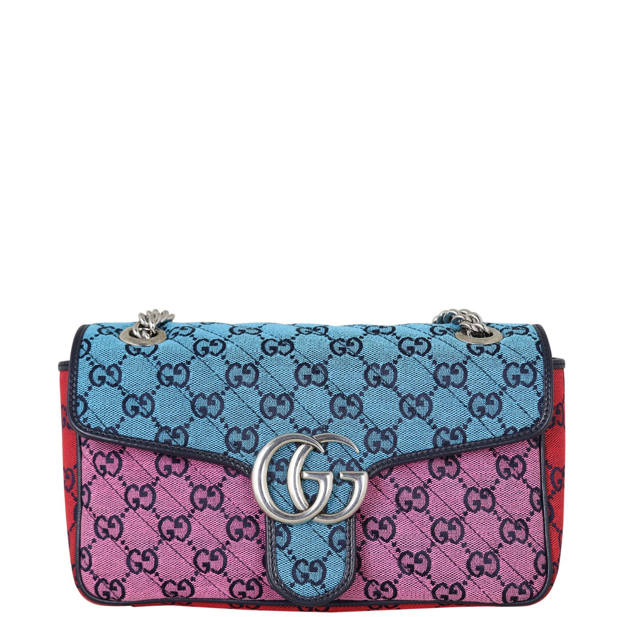 Gucci GG Marmont Matelasse Multicolour Small Shoulder Bag