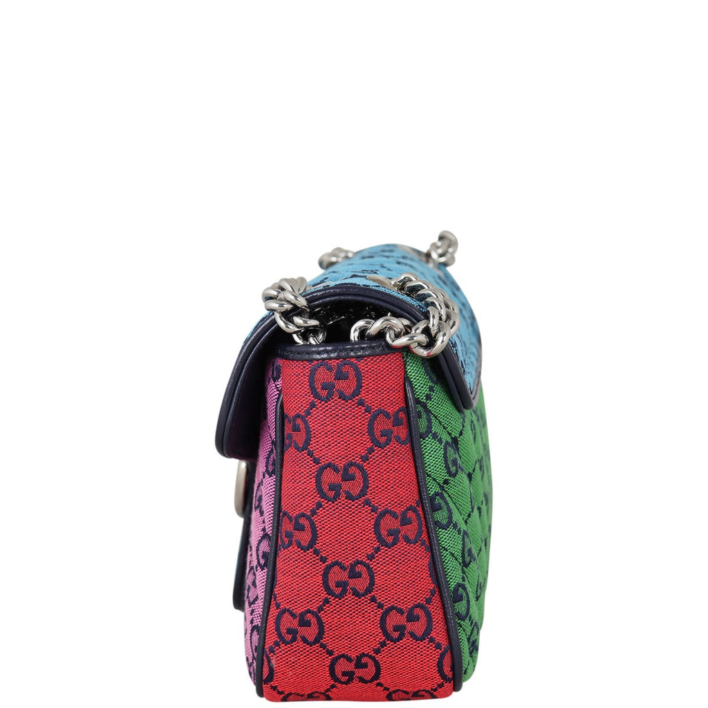 Gucci GG Marmont Matelasse Multicolour Small Shoulder Bag