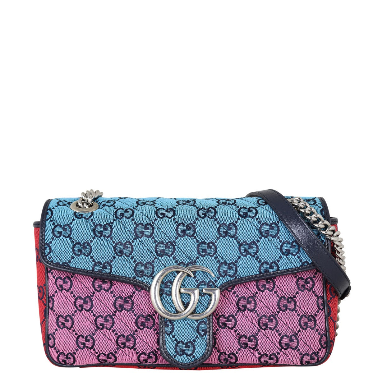 Gucci GG Marmont Matelasse Multicolour Small Shoulder Bag