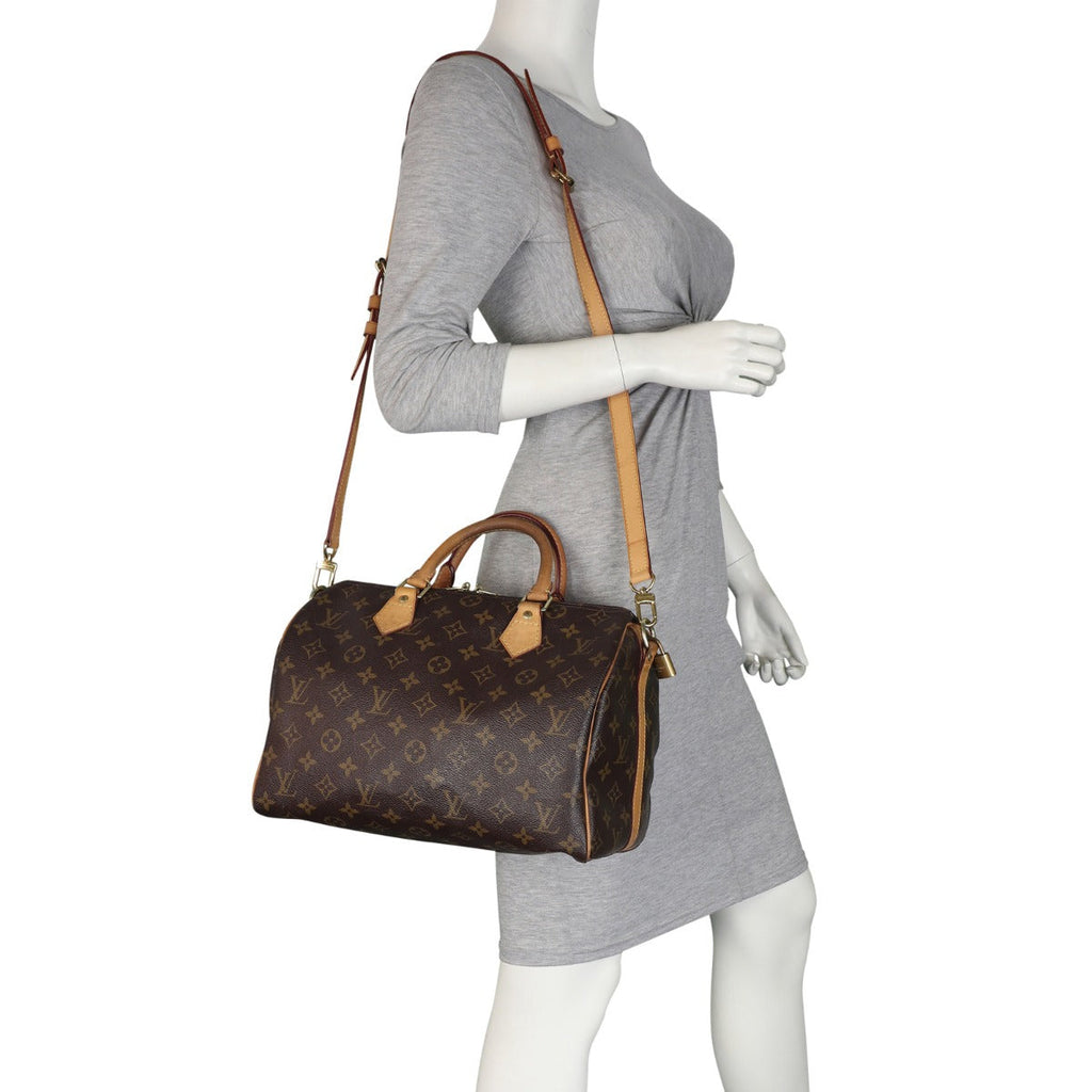 Louis Vuitton Speedy 30 Bandouliere Monogram