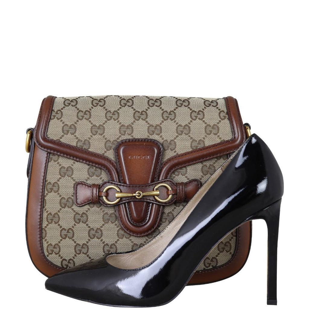 Gucci Original GG Lady Web Shoulder Bag