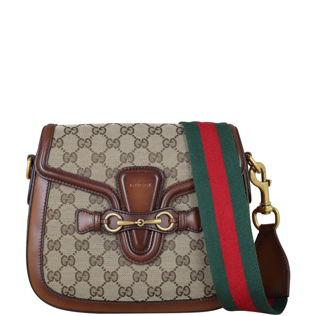 Gucci Original GG Lady Web Shoulder Bag