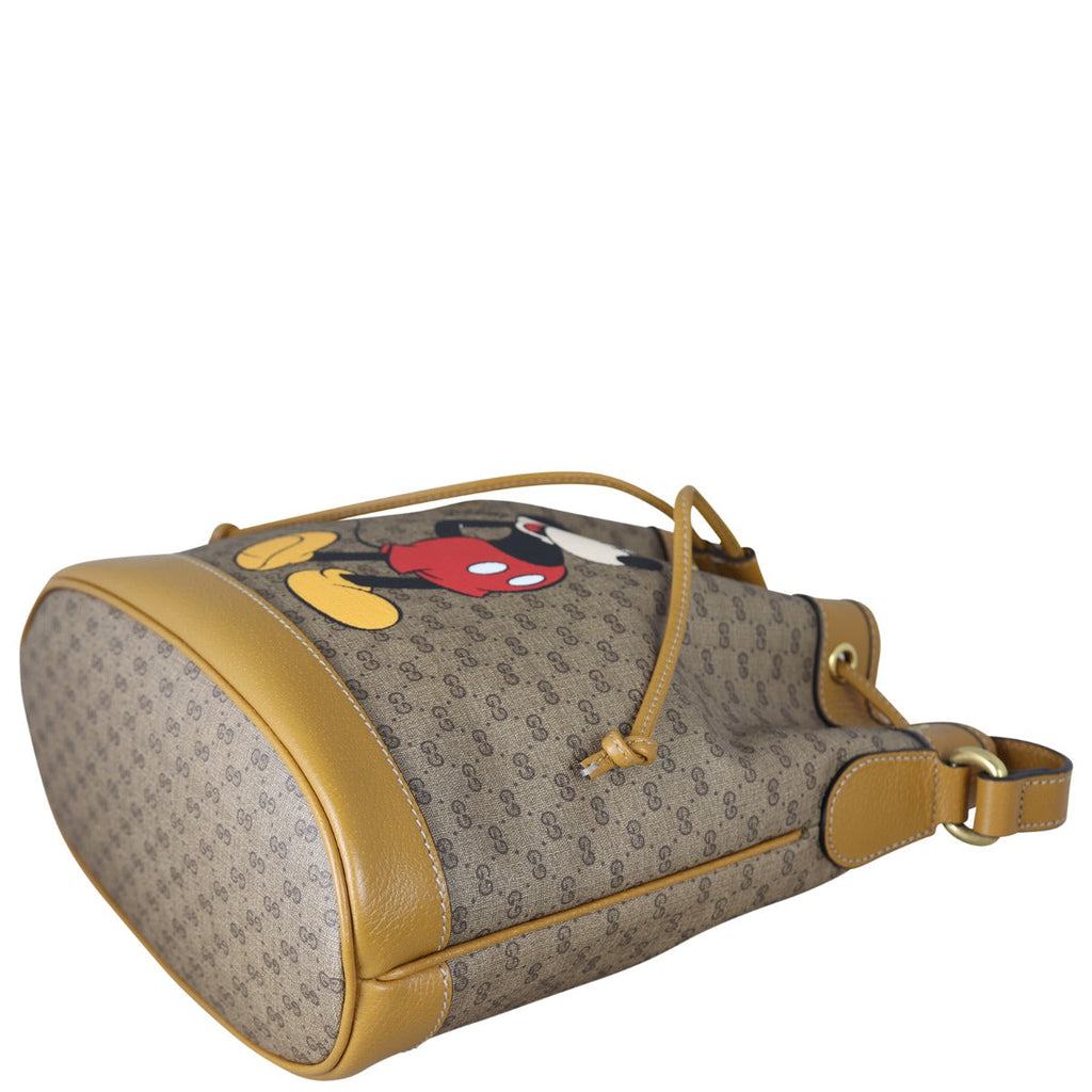 Gucci x Disney Mini GG Supreme Bucket Bag
