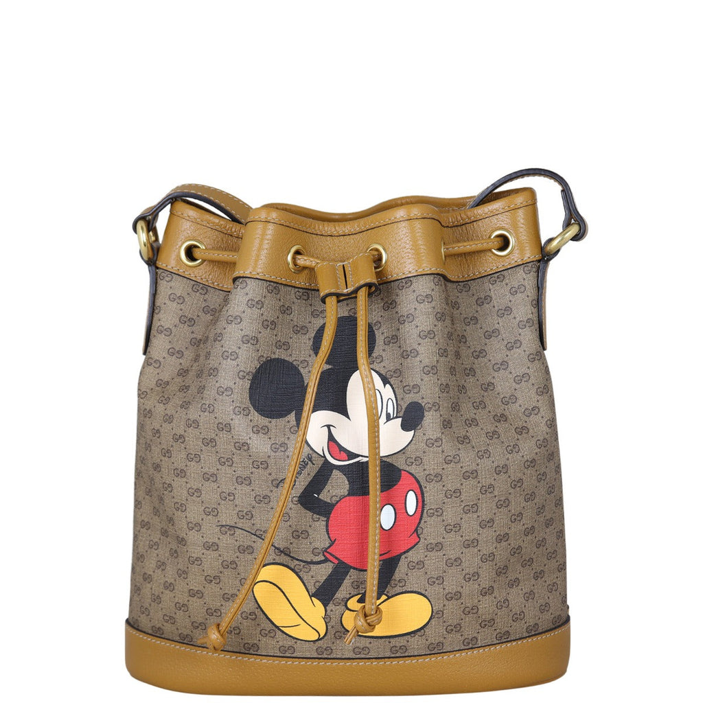 Gucci x Disney Mini GG Supreme Bucket Bag