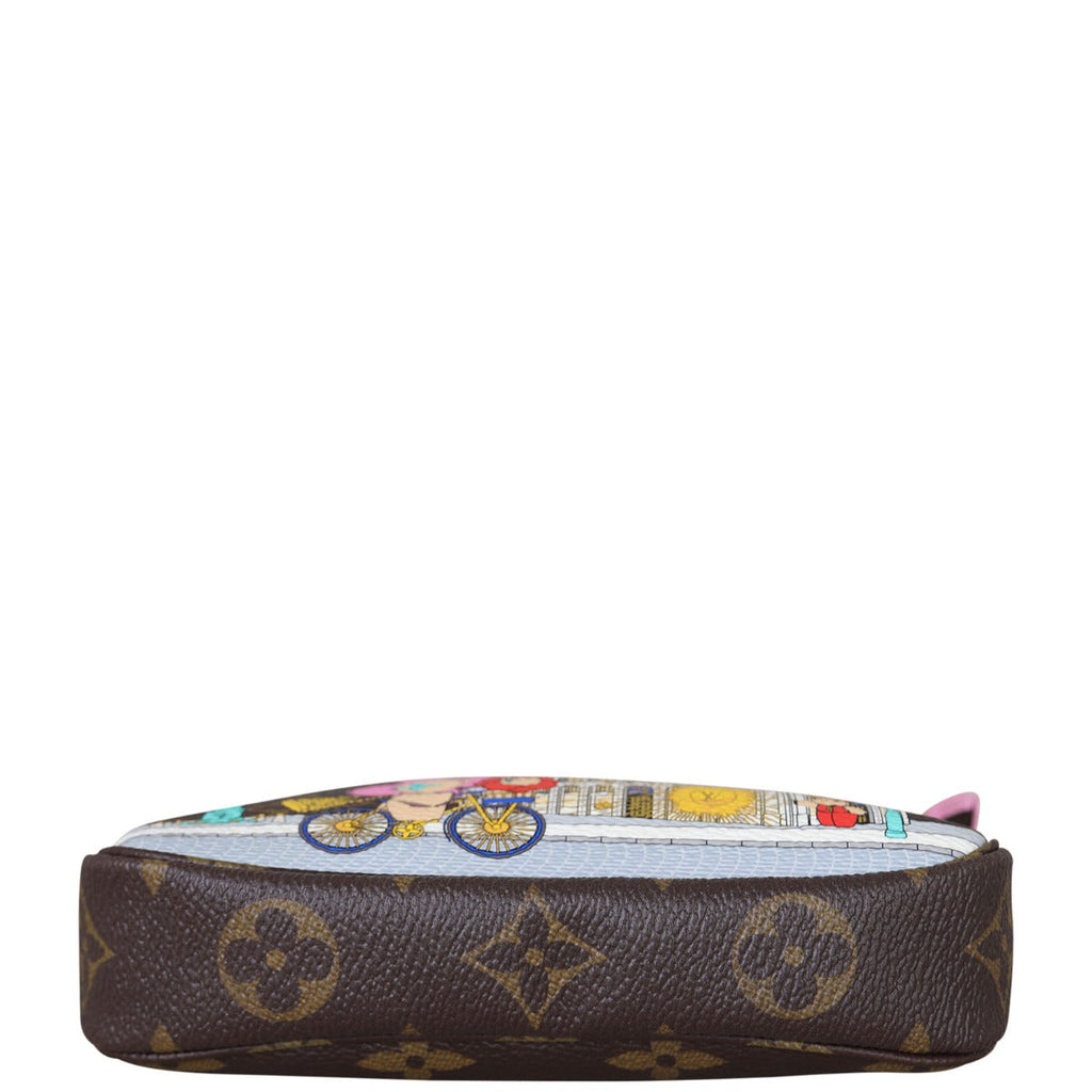 Louis Vuitton Mini Pochette Accessoires Monogram Vivienne Christmas 2022