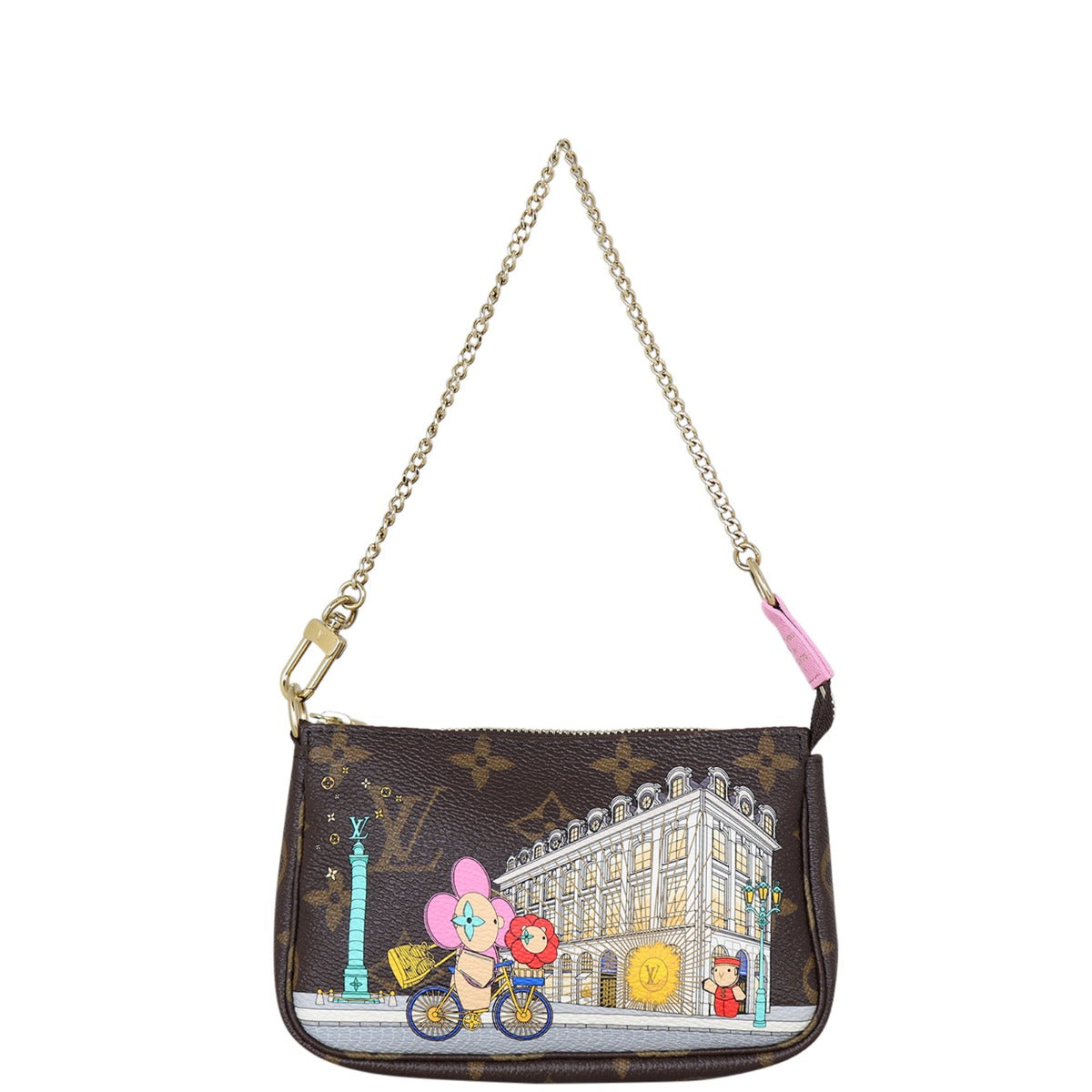 Louis Vuitton Mini Pochette Accessoires Monogram Vivienne Christmas 2022