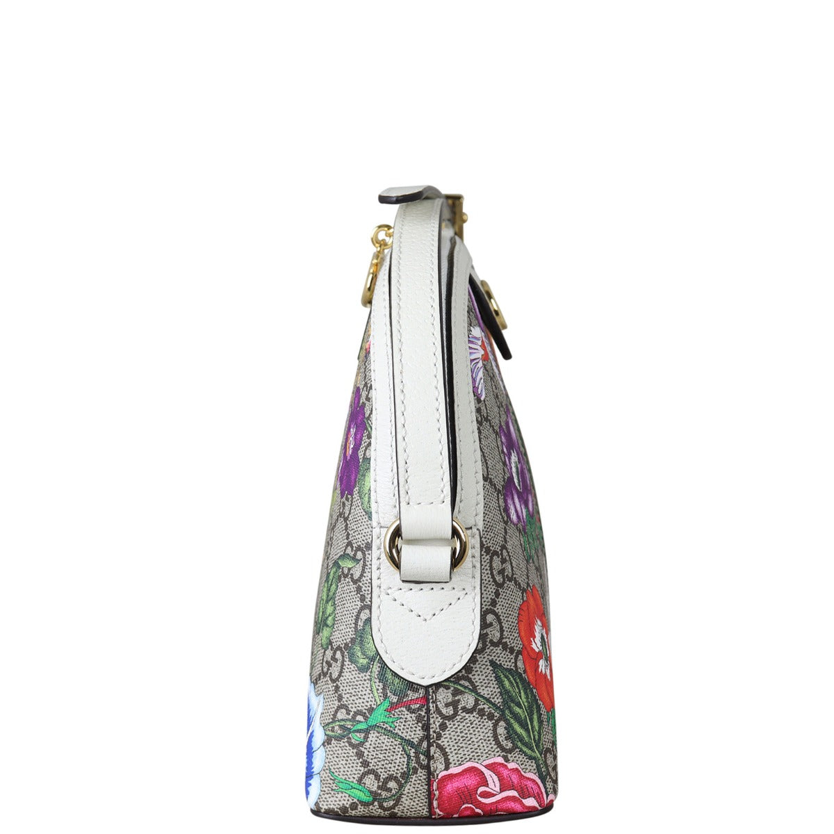 Gucci Ophidia GG Supreme Flora Small Shoulder Bag
