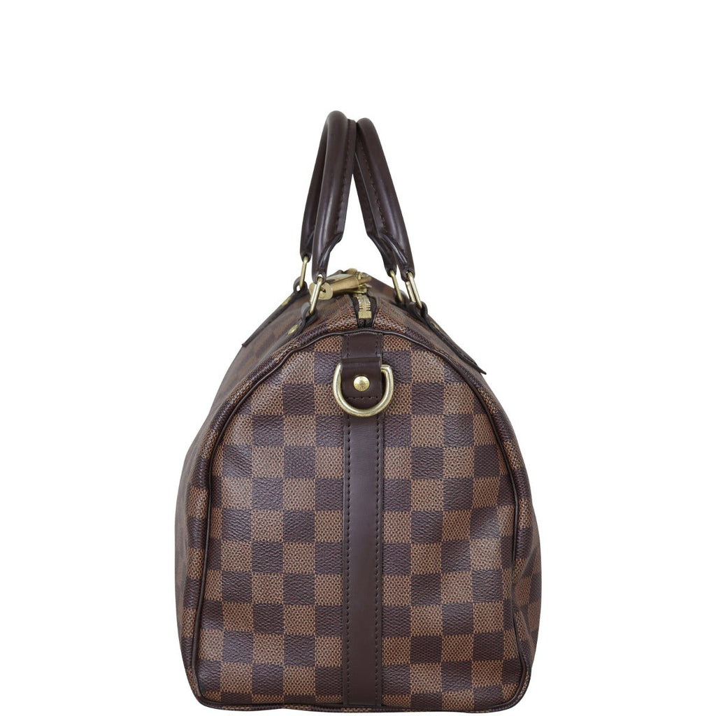 Louis Vuitton Speedy 30 Bandouliere Damier Ebene
