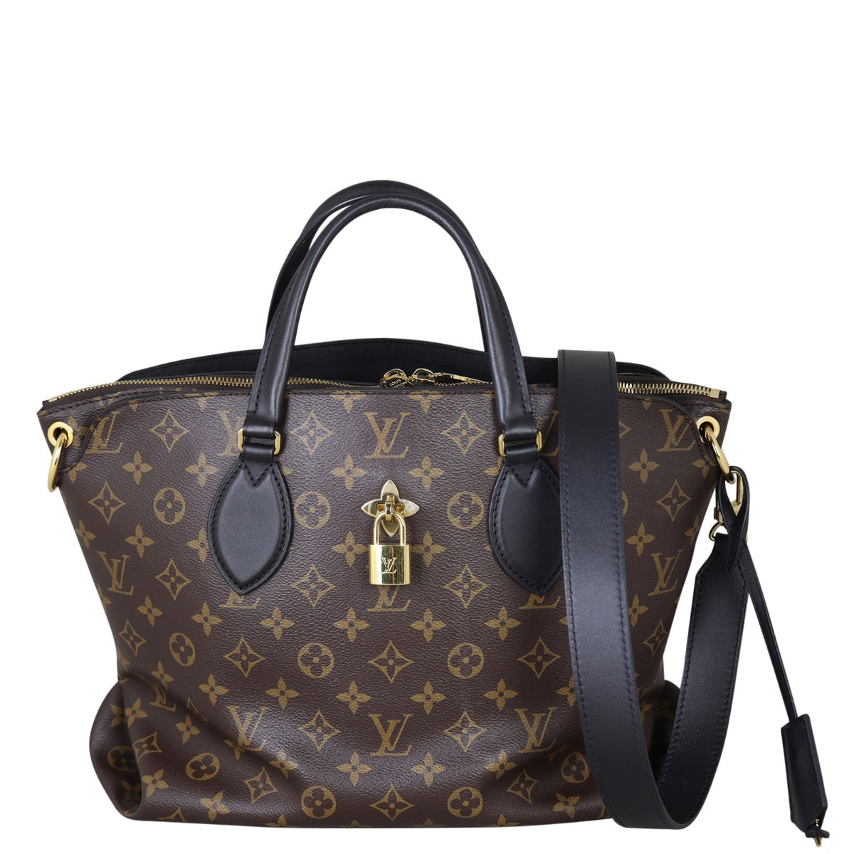 Louis Vuitton Flower Zipped Tote MM Monogram