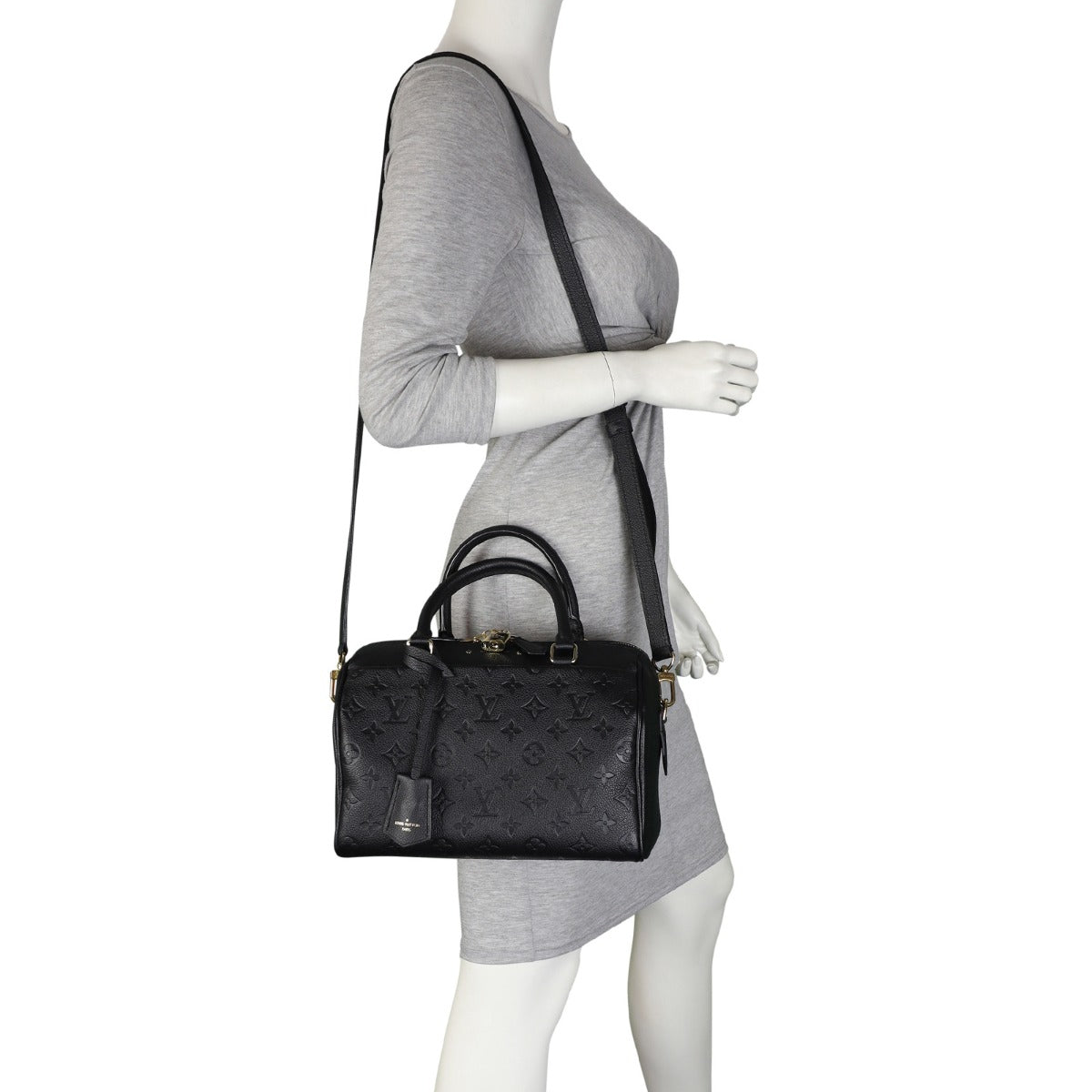 Louis Vuitton Speedy 25 Bandouliere Monogram Empreinte