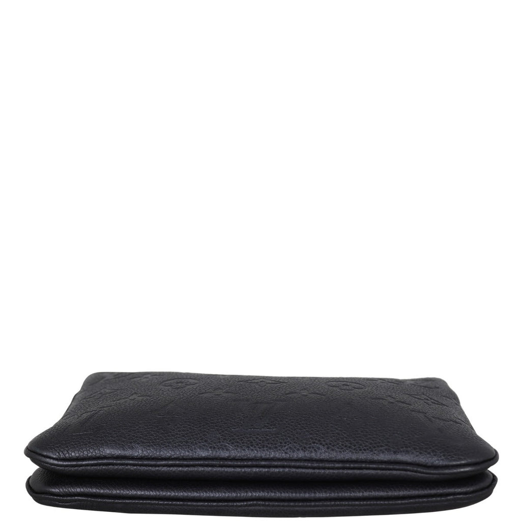 Louis Vuitton Double Zip Pochette Monogram Empreinte