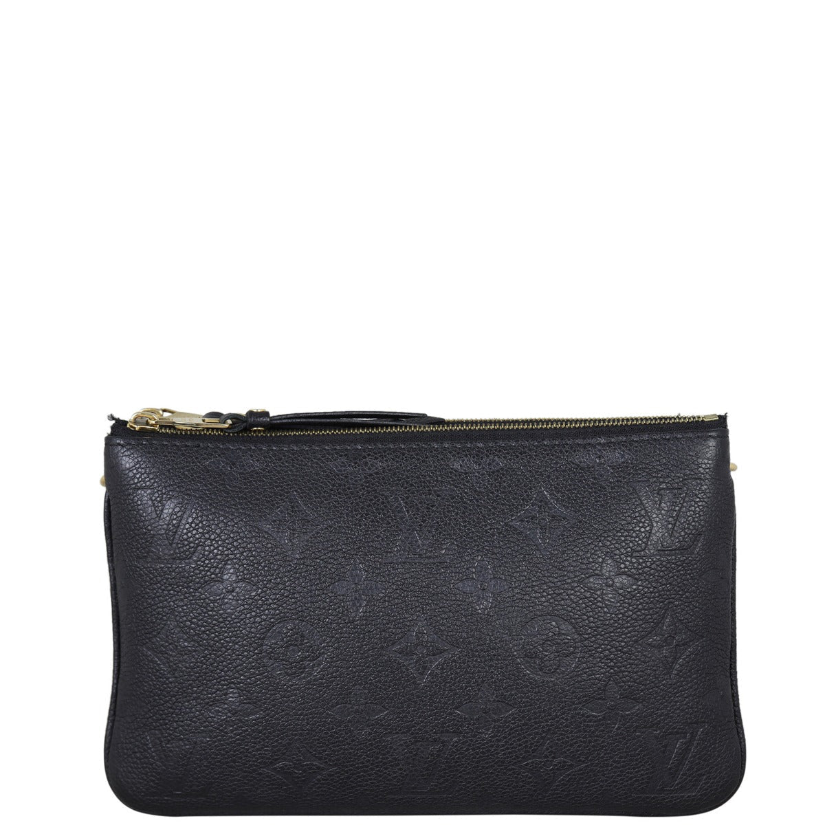 Louis Vuitton Double Zip Pochette Monogram Empreinte