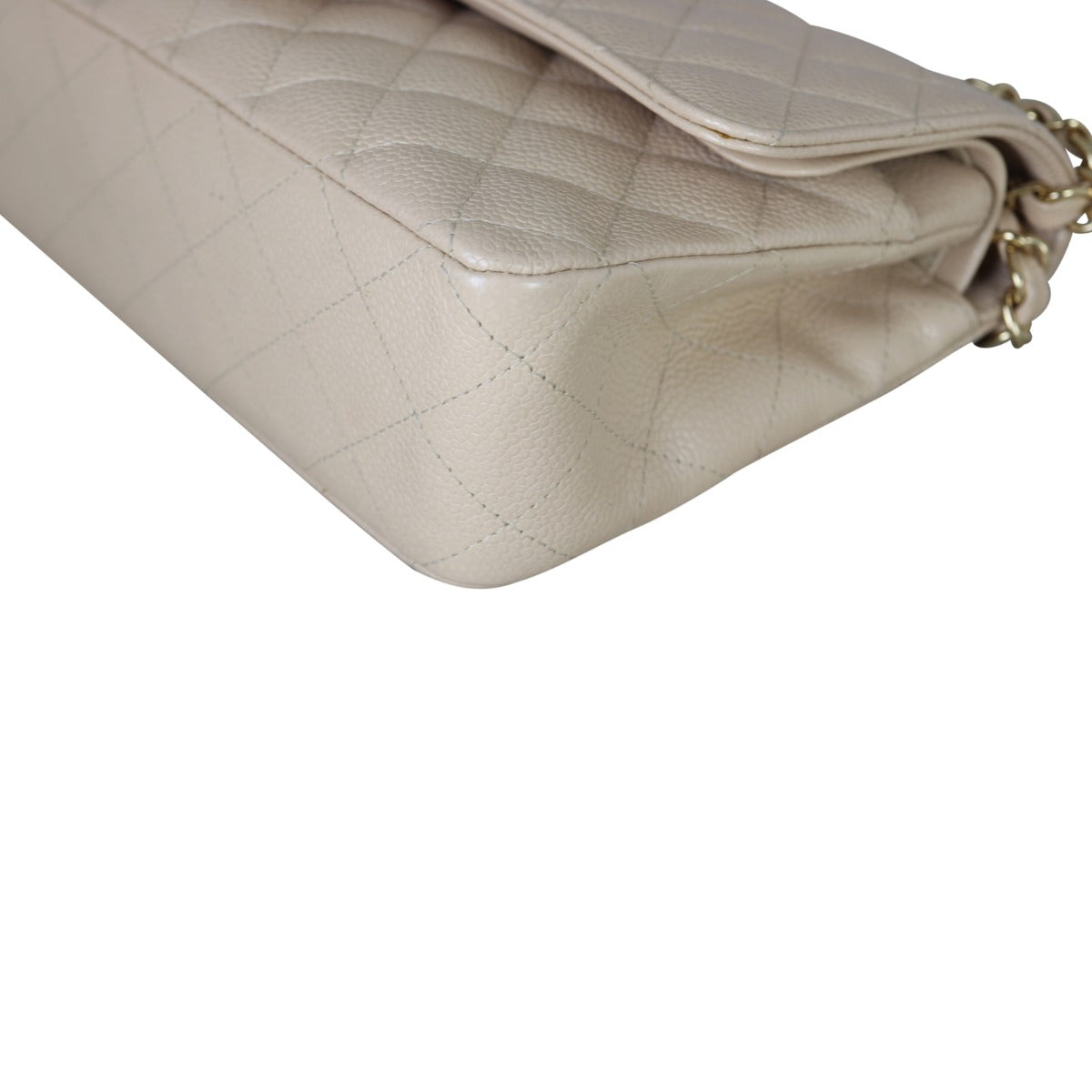 Chanel Classic Double Flap Medium | Beige Caviar